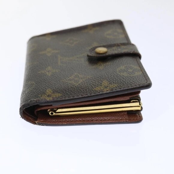 LOUIS VUITTON Monogram Porte Monnaie Billets Viennois Wallet M61663 Auth 50863 - Picture 5 of 14